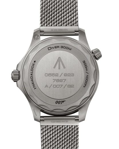 Omega 007*** Edition Seamaster Diver 300M 42 mm, tytan na pasku tytanowym 210.90.42.20.01.001 - obrazek 2