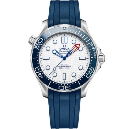 Omega America's Cup Seamaster Diver 300M 42 mm, stalowy na gumowym pasku 210.32.42.20.04.002