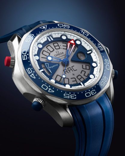 Omega America's Cup Seamaster Regatta 46,75 mm, tytan na gumowym pasku 216.92.46.79.10.001 - obrazek 6