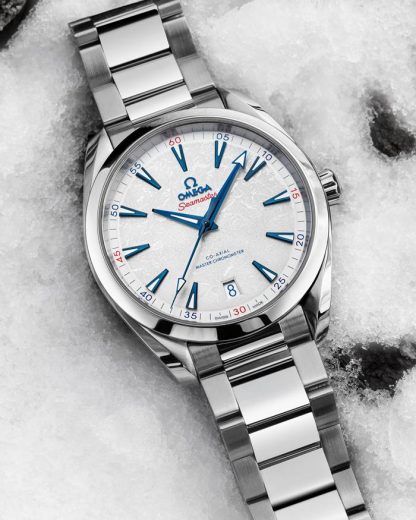 Omega Beijing 2022 Seamaster Aqua Terra 150M 41 mm, stal na stali 522.10.41.21.04.001 - obrazek 3