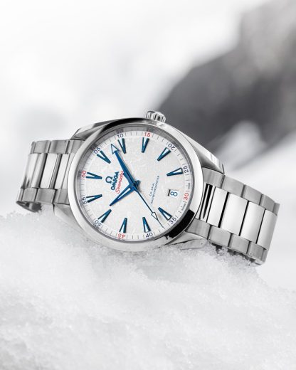 Omega Beijing 2022 Seamaster Aqua Terra 150M 41 mm, stal na stali 522.10.41.21.04.001 - obrazek 4