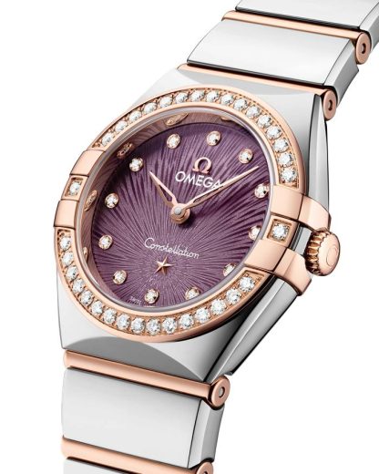Omega Constellation 25 mm, stal - Sedna™ złoto na stali - Sedna™ złoto 131.25.25.60.60.002 - obrazek 3