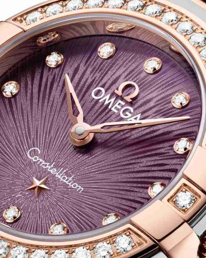 Omega Constellation 25 mm, stal - Sedna™ złoto na stali - Sedna™ złoto 131.25.25.60.60.002 - obrazek 4