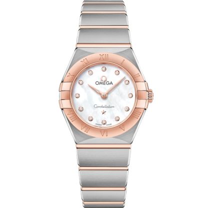 Omega Constellation 25 mm, stal - złoto Sedna™ na stali - złoto Sedna™ 131.20.25.60.55.001