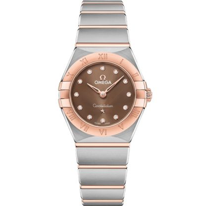 Omega Constellation 25 mm, stal - złoto Sedna™ na stali - złoto Sedna™ 131.20.25.60.63.001