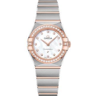 Omega Constellation 25 mm, stal - złoto Sedna™ na stali - złoto Sedna™ 131.25.25.60.55.001