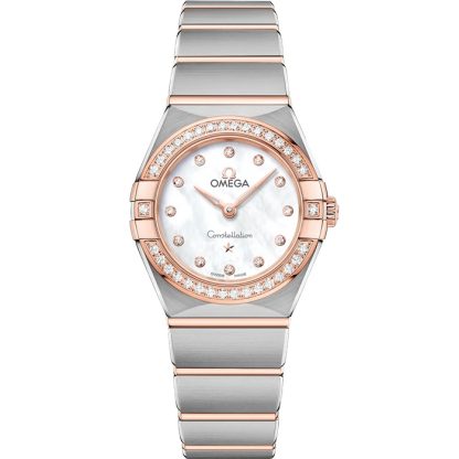 Omega Constellation 25 mm, stal - złoto Sedna™ na stali - złoto Sedna™ 131.25.25.60.55.001