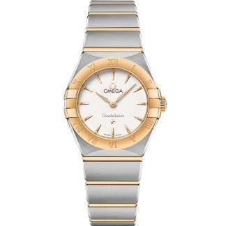 Omega Constellation 25 mm, stal - żółte złoto na stali - żółte złoto 131.20.25.60.02.002
