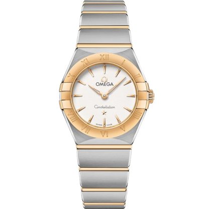 Omega Constellation 25 mm, stal - żółte złoto na stali - żółte złoto 131.20.25.60.02.002