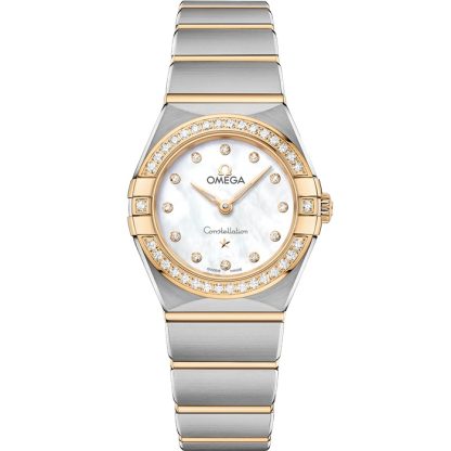 Omega Constellation 25 mm, stal - żółte złoto na stali - żółte złoto 131.25.25.60.55.002