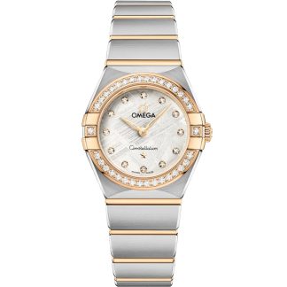 Omega Constellation 25 mm, stal - żółte złoto na stali - żółte złoto 131.25.25.60.99.002