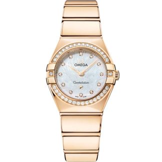 Omega Constellation 25 mm, złoto Moonshine™ na złocie Moonshine™ 131.55.25.60.55.003