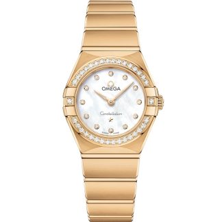 Omega Constellation 25 mm, żółte złoto na żółtym złocie 131.55.25.60.55.002