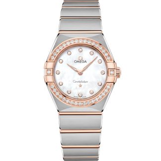 Omega Constellation 28 mm, stal - Sedna™ złoto na stali - Sedna™ złoto 131.25.28.60.55.001