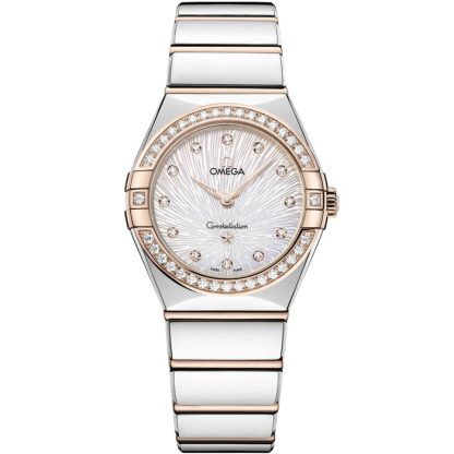 Omega Constellation 28 mm, stal - Sedna™ złoto na stali - Sedna™ złoto 131.25.28.60.55.003