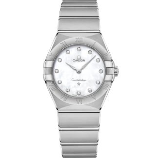 Omega Constellation 28 mm, stal na stali 131.10.28.60.55.001