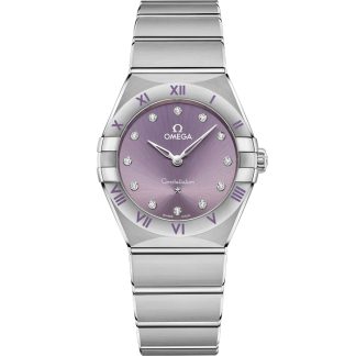 Omega Constellation 28 mm, stal na stali 131.10.28.60.60.002