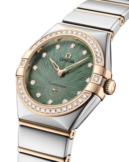 Omega Constellation 28 mm, stal - złoto Moonshine™ na stali - złoto Moonshine™ 131.25.28.60.60.001 - obrazek 3