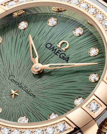 Omega Constellation 28 mm, stal - złoto Moonshine™ na stali - złoto Moonshine™ 131.25.28.60.60.001 - obrazek 4