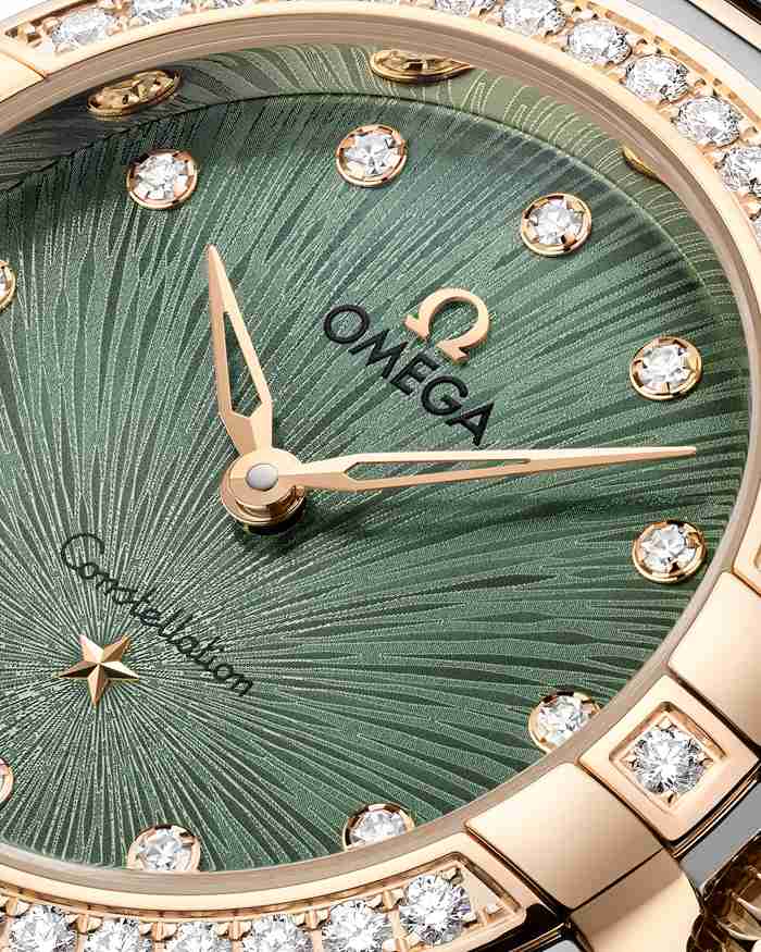 Omega Constellation 28 mm, stal - złoto Moonshine™ na stali - złoto Moonshine™ 131.25.28.60.60.001 - obrazek 4