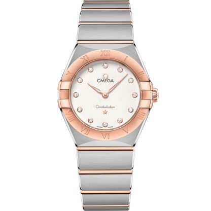 Omega Constellation 28 mm, stal - złoto Sedna™ na stali - złoto Sedna™ 131.20.28.60.52.001