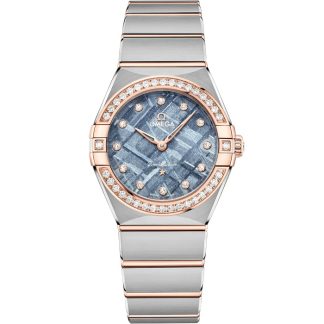 Omega Constellation 28 mm, stal - złoto Sedna™ na stali - złoto Sedna™ 131.25.28.60.99.001