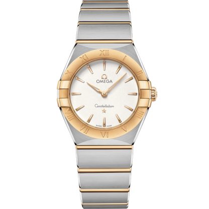 Omega Constellation 28 mm, stal - żółte złoto na stali - żółte złoto 131.20.28.60.02.002