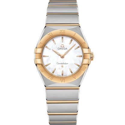 Omega Constellation 28 mm, stal - żółte złoto na stali - żółte złoto 131.20.28.60.05.002