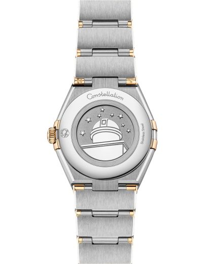 Omega Constellation 28 mm, stal - żółte złoto na stali - żółte złoto 131.20.28.60.58.001 - obrazek 2