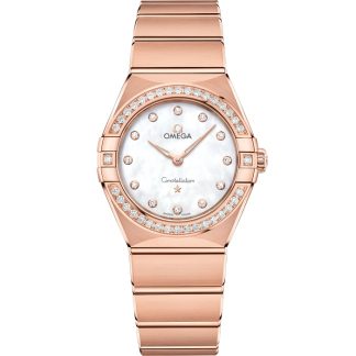 Omega Constellation 28 mm, złoto Sedna™ na złocie Sedna™ 131.55.28.60.55.001