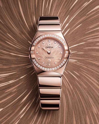 Omega Constellation 28 mm, złoto Sedna™ na złocie Sedna™ 131.55.28.60.60.001 - obrazek 3