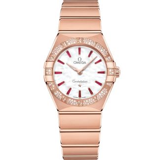 Omega Constellation 28 mm, złoto Sedna™ na złotym pasku Sedna™ 131.55.28.60.55.004