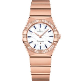 Omega Constellation 28 mm, złoto Sedna™ na złotym pasku Sedna™ 131.55.28.60.55.007