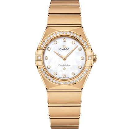 Omega Constellation 28 mm, żółte złoto na żółtym złocie 131.55.28.60.55.002
