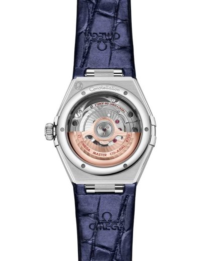 Omega Constellation 29 mm, Canopus Gold™ na skórzanym pasku 131.58.29.20.99.003 - obrazek 2