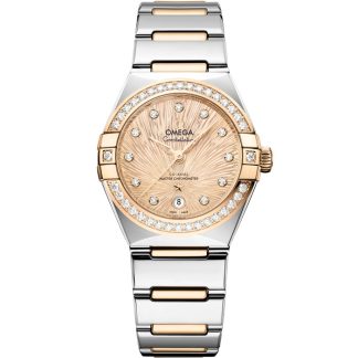 Omega Constellation 29 mm, stal - złoto Moonshine™ na stali - złoto Moonshine™ 131.25.29.20.58.002