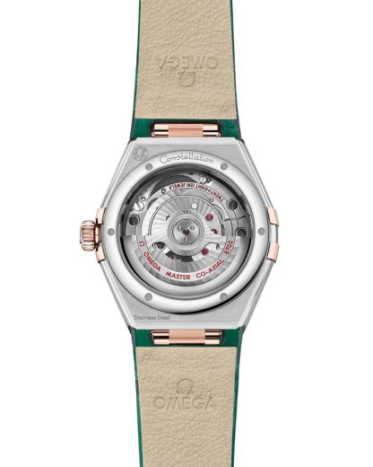 Omega Constellation 29 mm, stal - złoto Sedna™ na skórzanym pasku 131.23.29.20.99.001 - obrazek 2