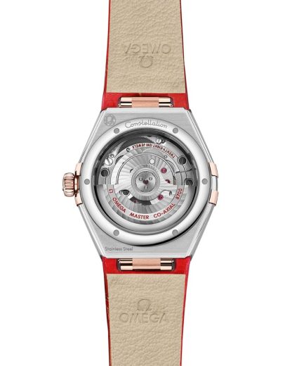 Omega Constellation 29 mm, stal - złoto Sedna™ na skórzanym pasku 131.23.29.20.99.002 - obrazek 2