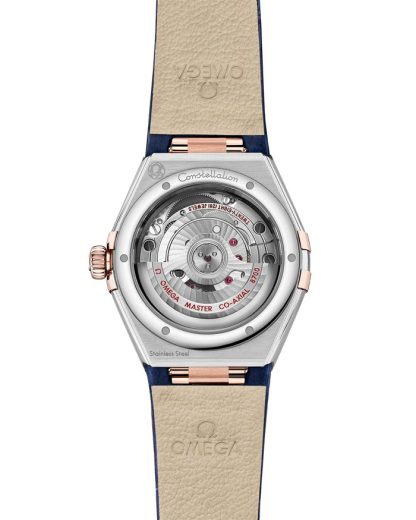 Omega Constellation 29 mm, stal - złoto Sedna™ na skórzanym pasku 131.23.29.20.99.003 - obrazek 2