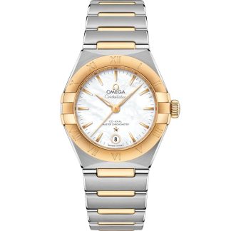 Omega Constellation 29 mm, stal - żółte złoto na stali - żółte złoto 131.20.29.20.05.002