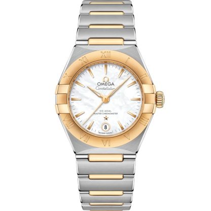 Omega Constellation 29 mm, stal - żółte złoto na stali - żółte złoto 131.20.29.20.05.002