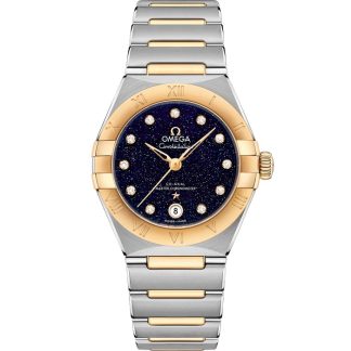 Omega Constellation 29 mm, stal - żółte złoto na stali - żółte złoto 131.20.29.20.53.001