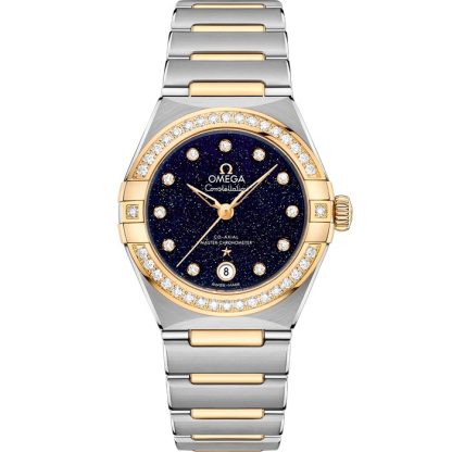 Omega Constellation 29 mm, stal - żółte złoto na stali - żółte złoto 131.25.29.20.53.001