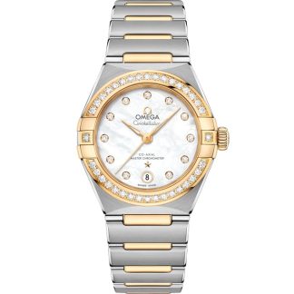 Omega Constellation 29 mm, stal - żółte złoto na stali - żółte złoto 131.25.29.20.55.002