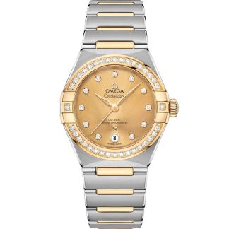 Omega Constellation 29 mm, stal - żółte złoto na stali - żółte złoto 131.25.29.20.58.001