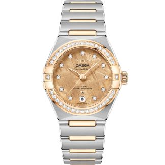 Omega Constellation 29 mm, stal - żółte złoto na stali - żółte złoto 131.25.29.20.99.002
