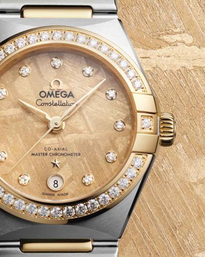 Omega Constellation 29 mm, stal - żółte złoto na stali - żółte złoto 131.25.29.20.99.002 - obrazek 3