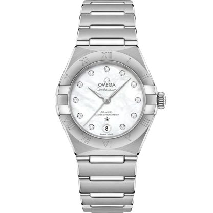 Omega Constellation 29 mm, stalowy na stalowym pasku 131.10.29.20.55.001