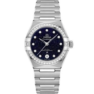 Omega Constellation 29 mm, stalowy na stalowym pasku 131.15.29.20.53.001