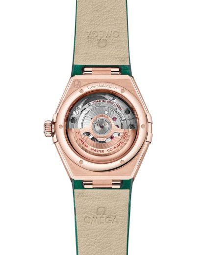 Omega Constellation 29 mm, złoto Sedna™ na skórzanym pasku 131.53.29.20.99.002 - obrazek 2